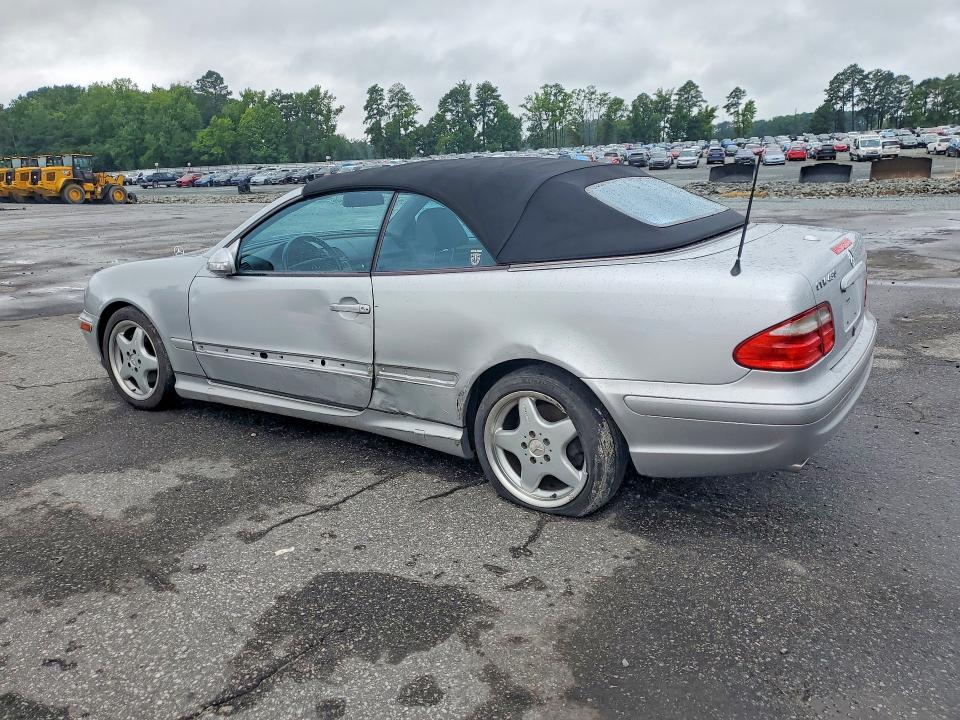 2001 Mercedes-benz Clk მანქანა იყიდება აუქციონზე, vin: WDBLK70G81T056523, აუქციონის ნომერი: 60815746