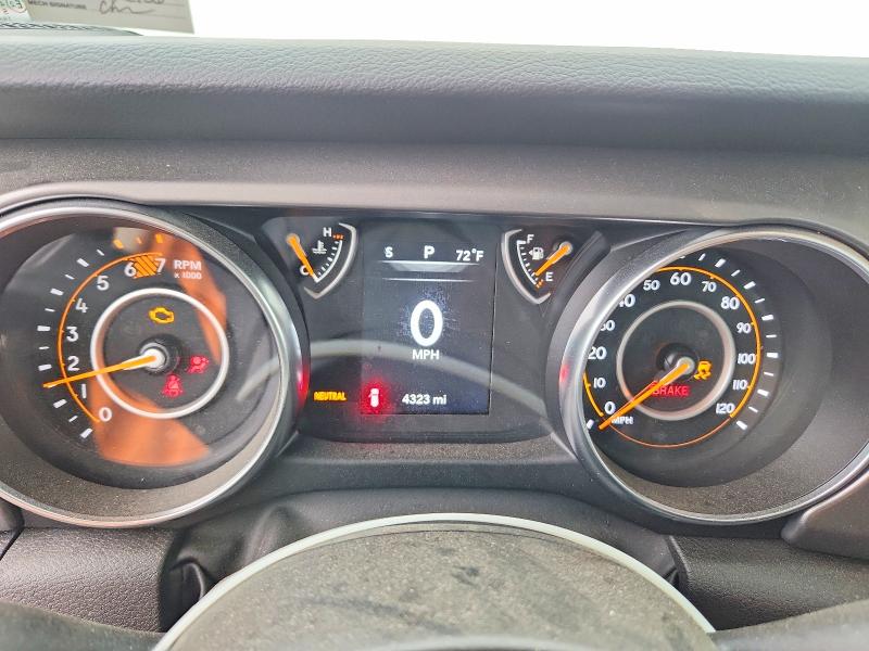 2023 Jeep Wrangler მანქანა იყიდება აუქციონზე, vin: 1C4HJXAG4PW702527, აუქციონის ნომერი: 58935796