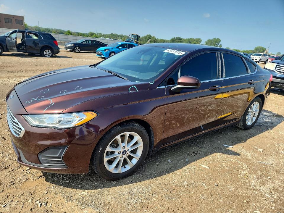 Auction sale of the 2019 Ford Fusion, vin: 3FA6P0HD2KR127936, lot number: 63053676