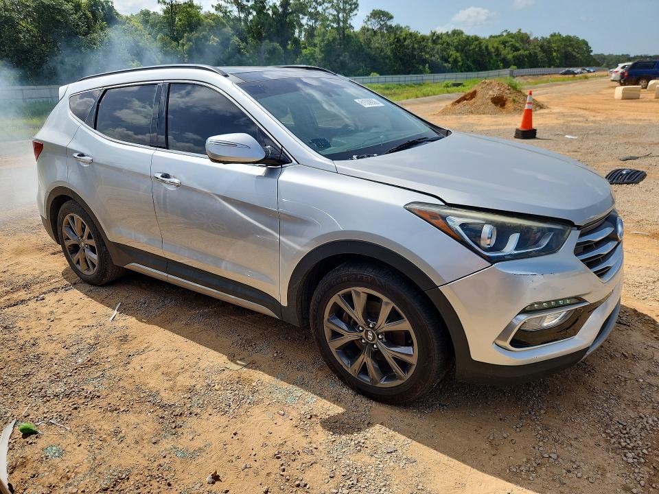 2018 Hyundai Santa Fe Sport მანქანა იყიდება აუქციონზე, vin: 5XYZW4LA3JG556493, აუქციონის ნომერი: 61539936