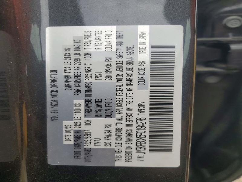 Aukcja sprzedaży 2023 Mazda Cx-5, vin: JM3KFBCM6P0194276, numer aukcji: 62907786