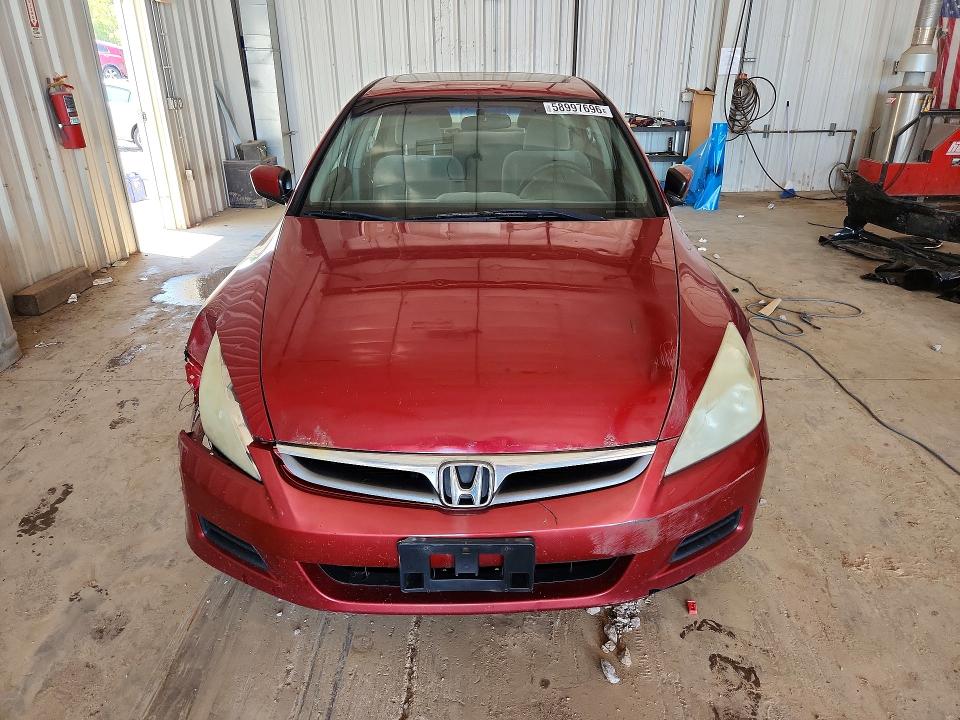 58997696 :رقم المزاد ، 1HGCM567X7A197607 vin ، 2007 Honda Accord مزاد بيع