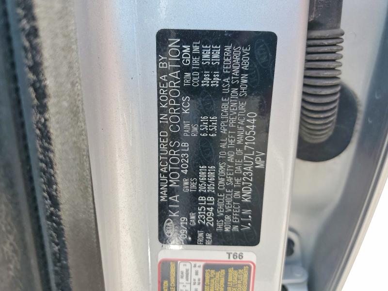 Продаж на аукціоні авто 2020 Kia Soul, vin: KNDJ23AU7L7105440, номер лоту: 62137436
