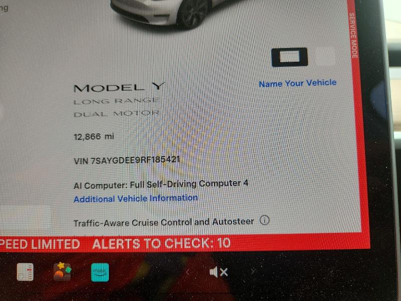 Aukcja sprzedaży 2024 Tesla Model Y, vin: 7SAYGDEE9RF185421, numer aukcji: 61174376