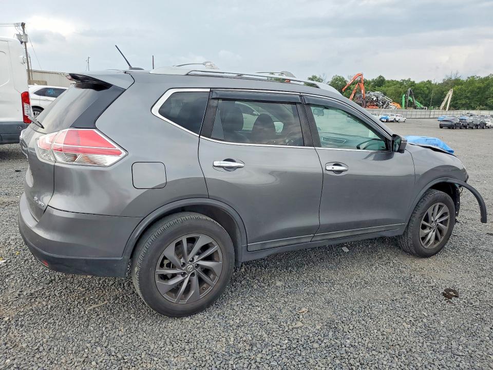 61393736 :رقم المزاد ، 5N1AT2MV2GC782772 vin ، 2016 Nissan Rogue مزاد بيع