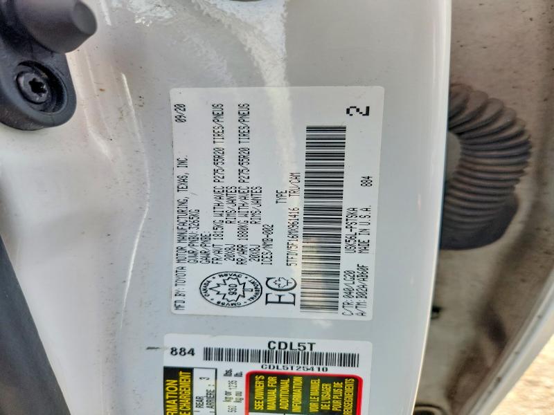 Aukcja sprzedaży 2021 Toyota Tundra, vin: 5TFDY5F16MX961416, numer aukcji: 60034006
