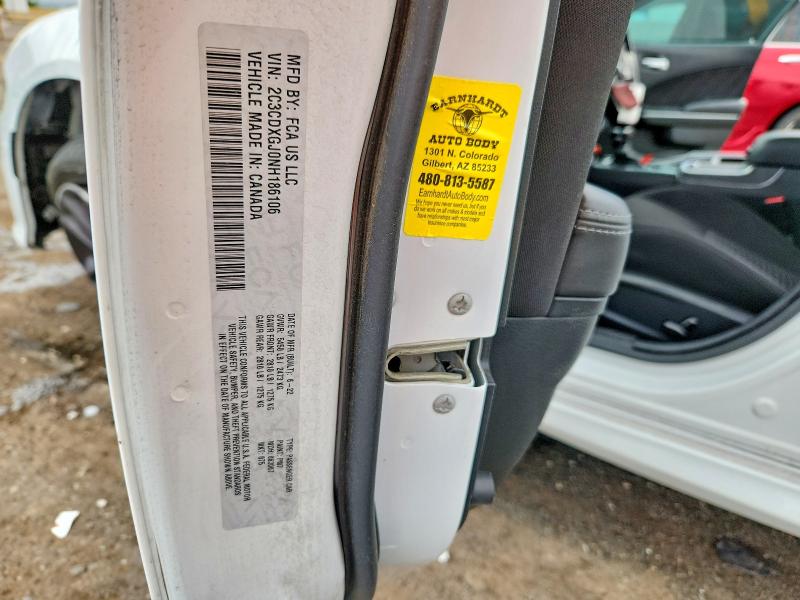 Aukcja sprzedaży 2022 Dodge Charger, vin: 2C3CDXGJ0NH186106, numer aukcji: 62867656
