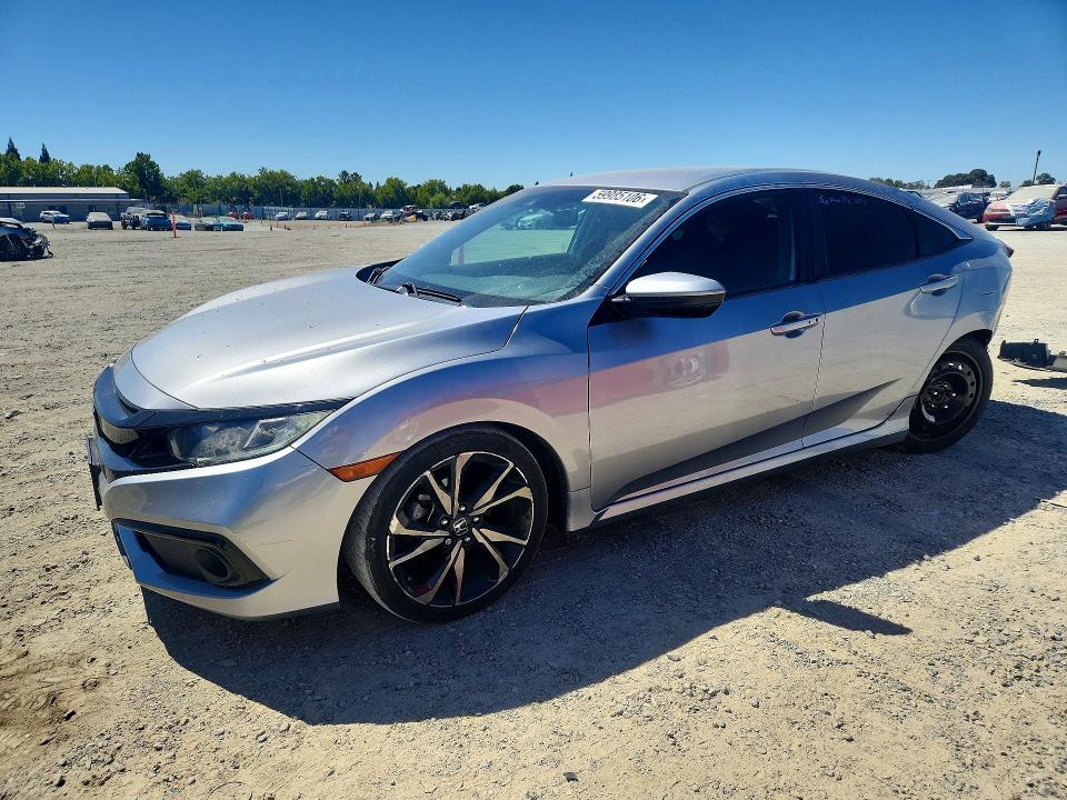 2019 Honda Civic მანქანა იყიდება აუქციონზე, vin: 19XFC2F85KE211196, აუქციონის ნომერი: 59985106