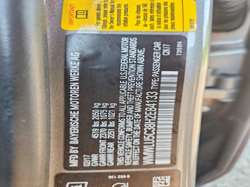 Aukcja sprzedaży 2017 Mini Cooper, vin: WMWLU5C38H2E84133, numer aukcji: 60685156