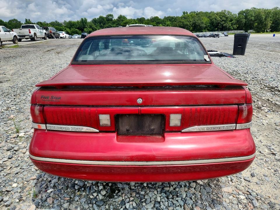 1997 Mercury Cougar მანქანა იყიდება აუქციონზე, vin: 1MELM62W9VH630595, აუქციონის ნომერი: 59816126