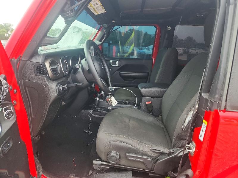 60051476 :رقم المزاد ، 1C4GJXAN2JW222293 vin ، 2018 Jeep Wrangler مزاد بيع