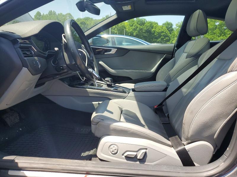 2021 Audi A5 მანქანა იყიდება აუქციონზე, vin: WAUTAAF5XMA055751, აუქციონის ნომერი: 59392186