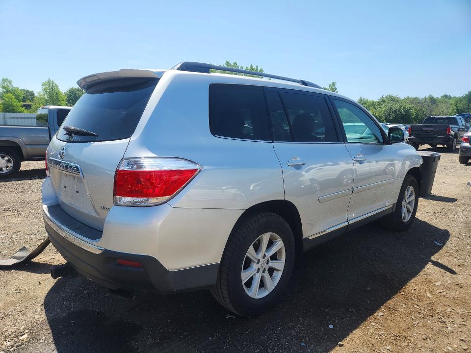 Auction sale of the 2013 Toyota Highlander, vin: 5TDBK3EH6DS196418, lot number: 58922116