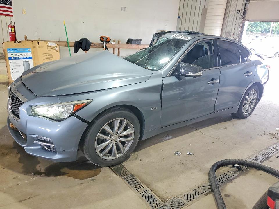 2016 Infiniti Q50 მანქანა იყიდება აუქციონზე, vin: JN1CV7AR2GM252259, აუქციონის ნომერი: 59321886