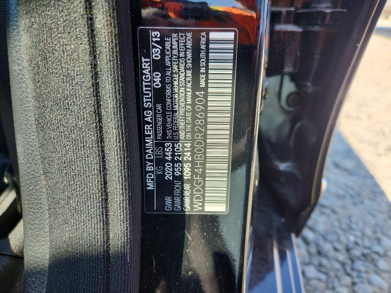 Aukcja sprzedaży 2013 Mercedes-benz C, vin: WDDGF4HB0DR286904, numer aukcji: 61016646