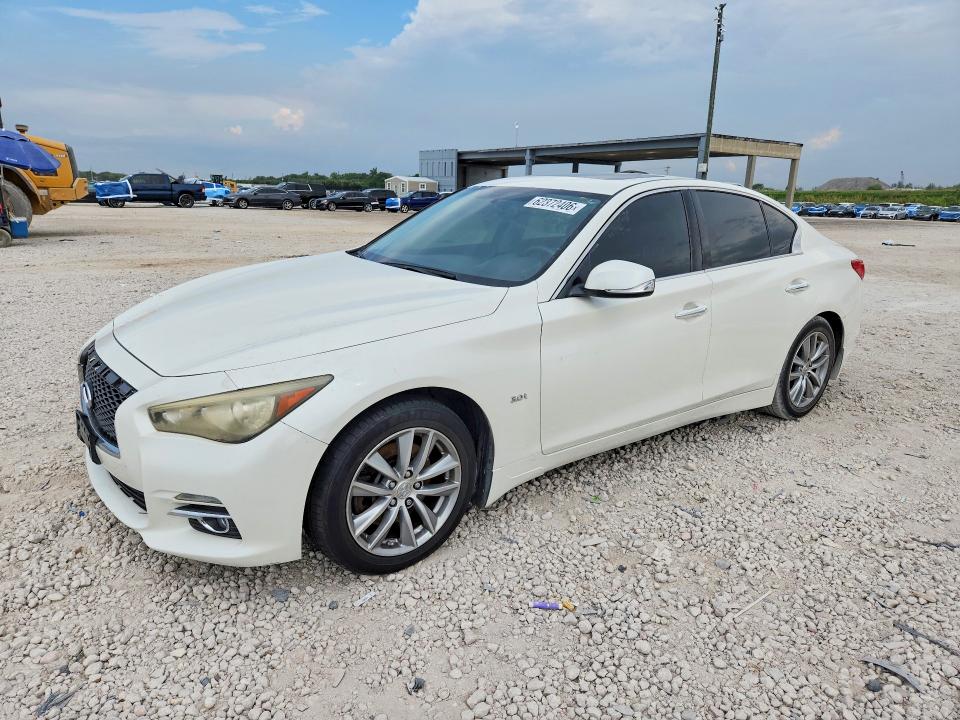 2017 Infiniti Q50 მანქანა იყიდება აუქციონზე, vin: JN1EV7AR5HM840585, აუქციონის ნომერი: 62372406