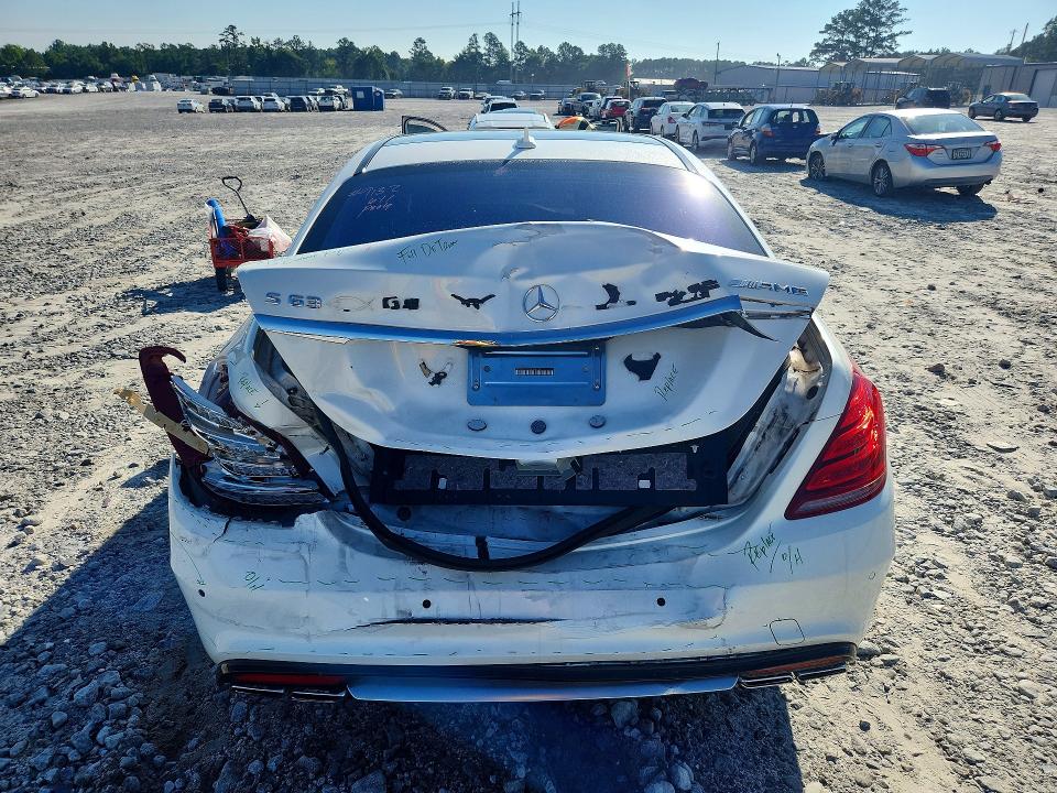 60464766 :رقم المزاد ، WDDUG7JB2FA103712 vin ، 2015 Mercedes-benz S مزاد بيع