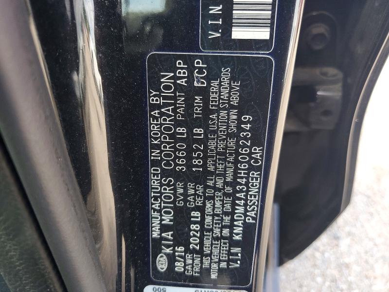 Продаж на аукціоні авто 2017 Kia Rio, vin: KNADM4A34H6062349, номер лоту: 60953826