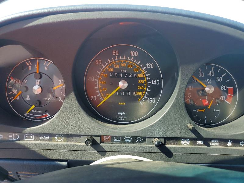 1989 Mercedes-benz 560 მანქანა იყიდება აუქციონზე, vin: WDBBA48D4KA098305, აუქციონის ნომერი: 59236566