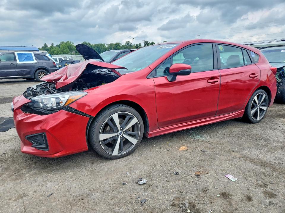 62055696 :رقم المزاد ، 4S3GTAL66J1716697 vin ، 2018 Subaru Impreza مزاد بيع