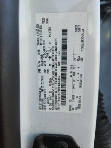 Продаж на аукціоні авто 2017 Ford F150, vin: 1FTEW1EP6HFC57382, номер лоту: 59773176