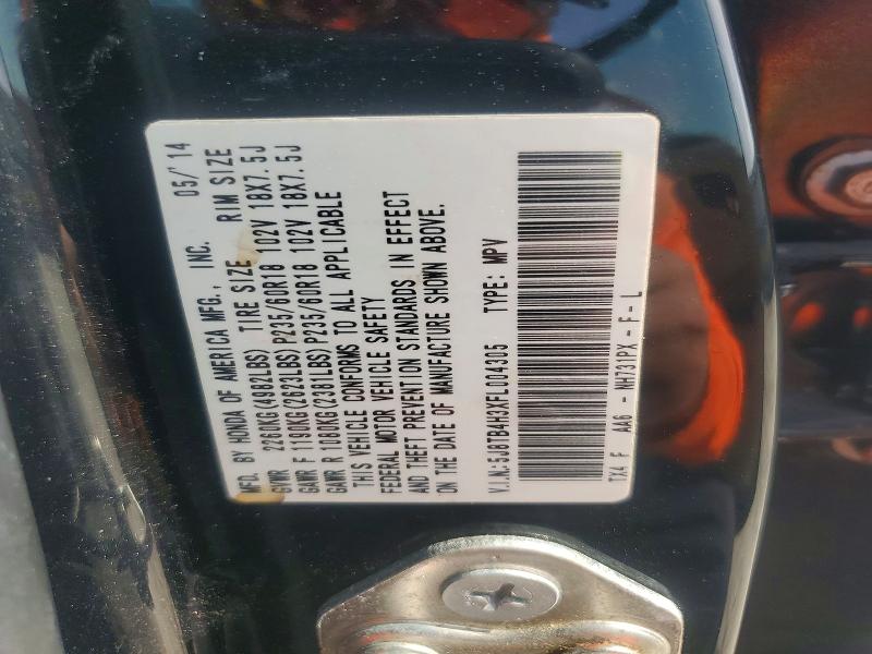Продаж на аукціоні авто 2015 Acura Rdx, vin: 5J8TB4H3XFL004305, номер лоту: 60361576