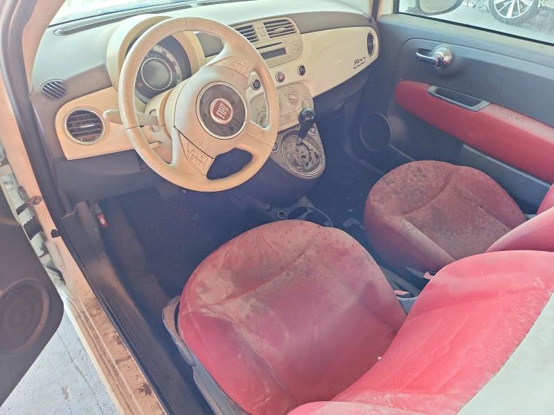 62428856 :رقم المزاد ، 3C3CFFAR3CT343649 vin ، 2012 Fiat 500 مزاد بيع