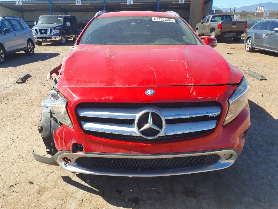 61152006 :رقم المزاد ، WDCTG4GB0GJ209048 vin ، 2016 Mercedes-benz Gla مزاد بيع
