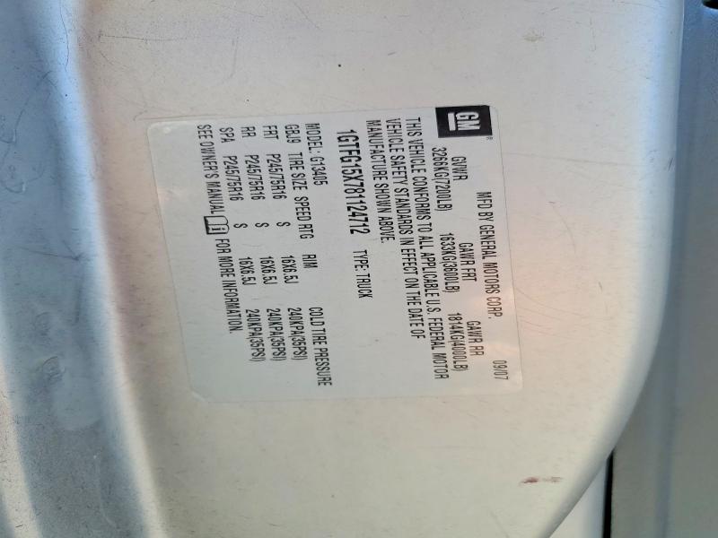 Продаж на аукціоні авто 2008 Gmc Savana, vin: 1GTFG15X781124712, номер лоту: 59908726