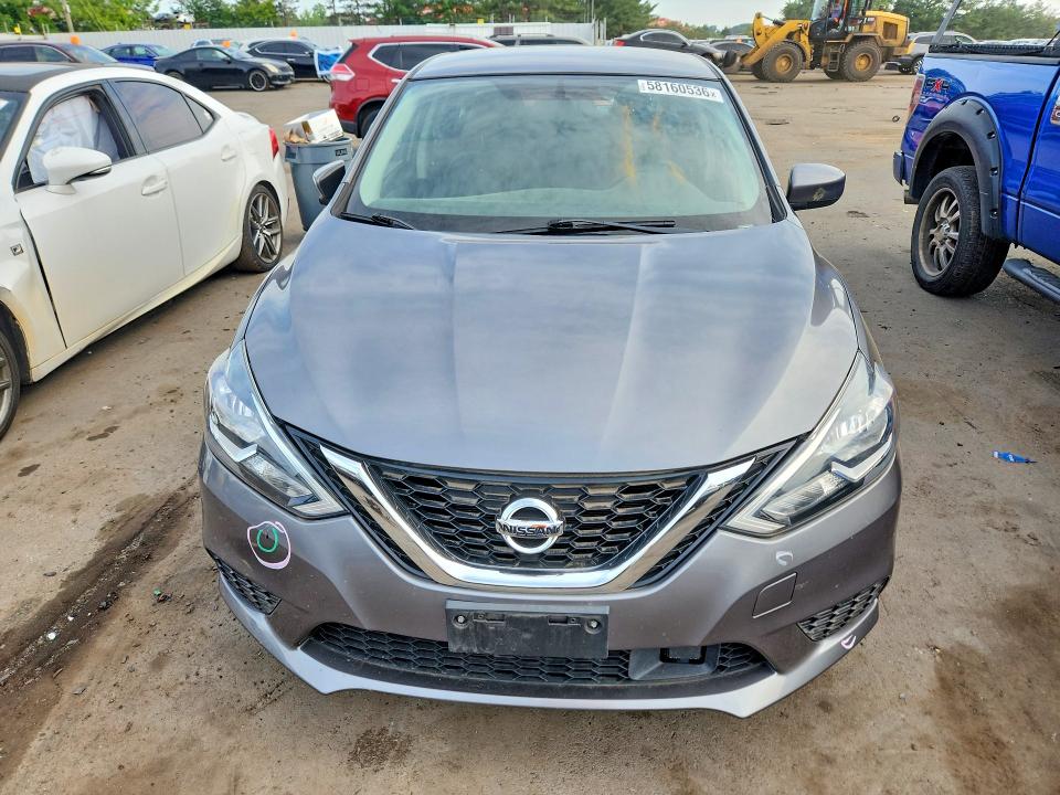 58160536 :رقم المزاد ، 3N1AB7AP4KY278835 vin ، 2019 Nissan Sentra مزاد بيع