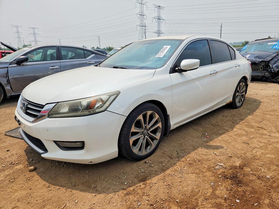 61596426 :رقم المزاد ، 1HGCR2F58EA067045 vin ، 2014 Honda Accord مزاد بيع
