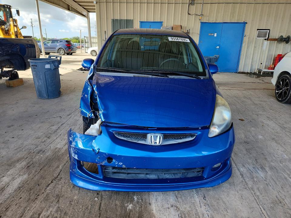 Продажа на аукционе авто 2007 Honda Fit, vin: JHMGD38637S028689, номер лота: 95587695