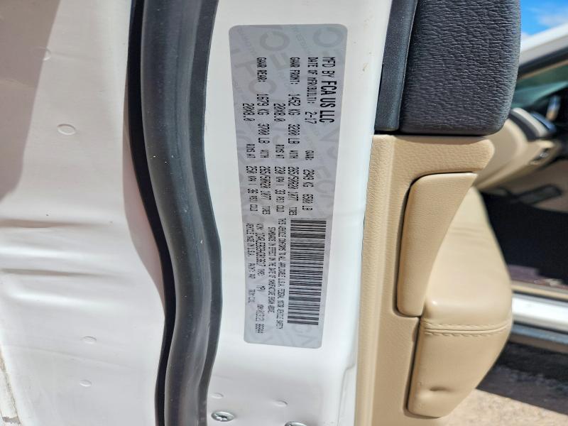 61295886 :رقم المزاد ، 1C4RJEBG9HC813617 vin ، 2017 Jeep Grand Cherokee مزاد بيع