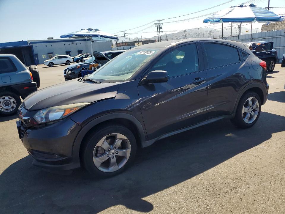 2016 Honda Hr-v მანქანა იყიდება აუქციონზე, vin: 3CZRU5H3XGM751227, აუქციონის ნომერი: 62159426