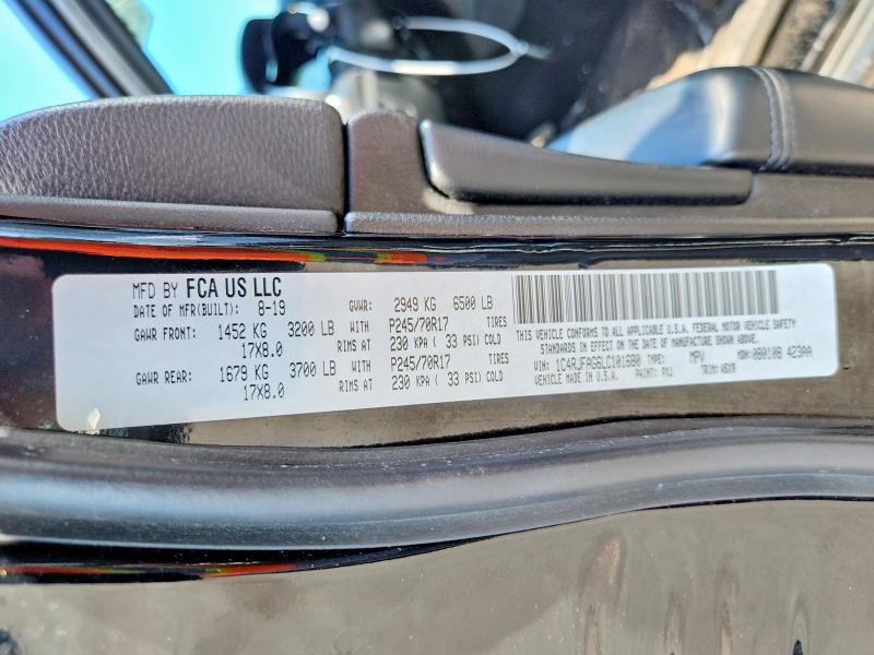 2020 Jeep Grand Cherokee მანქანა იყიდება აუქციონზე, vin: 1C4RJFAG6LC101680, აუქციონის ნომერი: 62798896