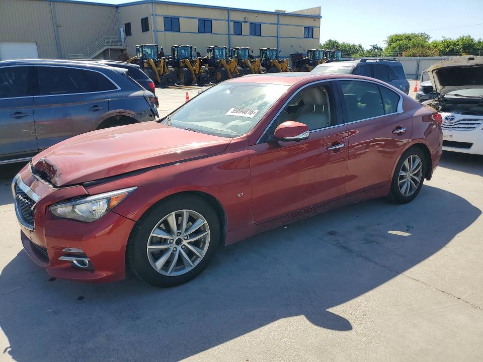 Auction sale of the 2015 Infiniti Q50, vin: JN1BV7AP8FM331010, lot number: 59894816