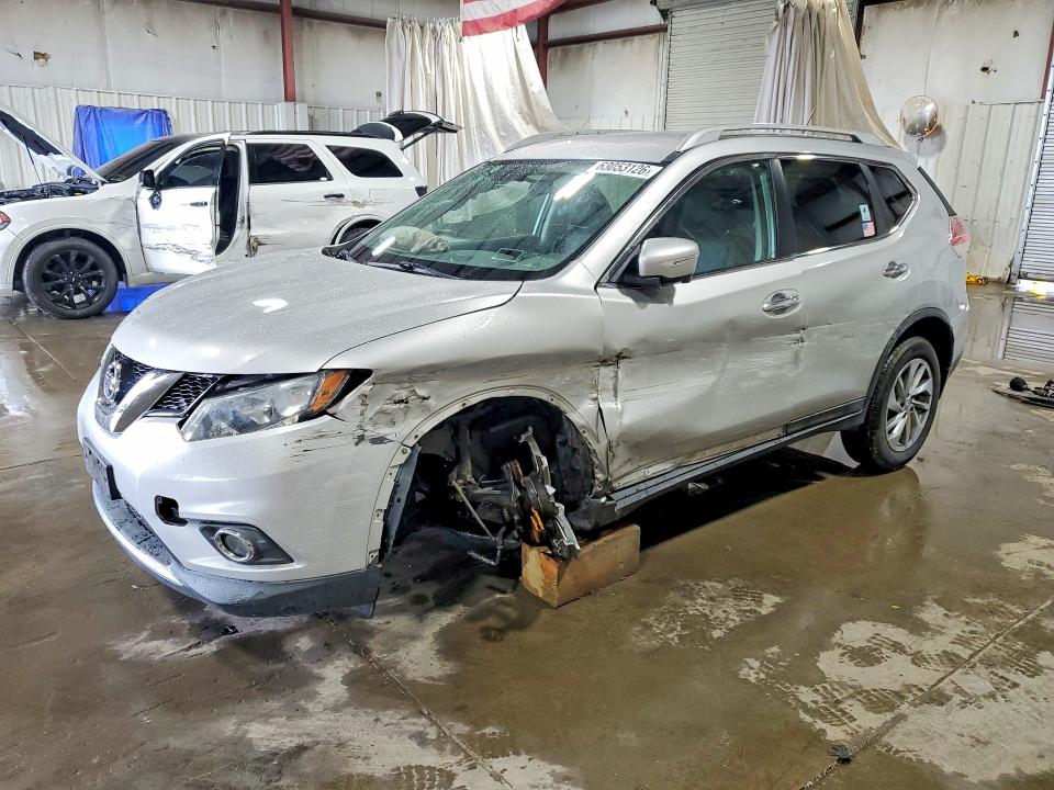 63053126 :رقم المزاد ، 5N1AT2MV5FC752695 vin ، 2015 Nissan Rogue مزاد بيع
