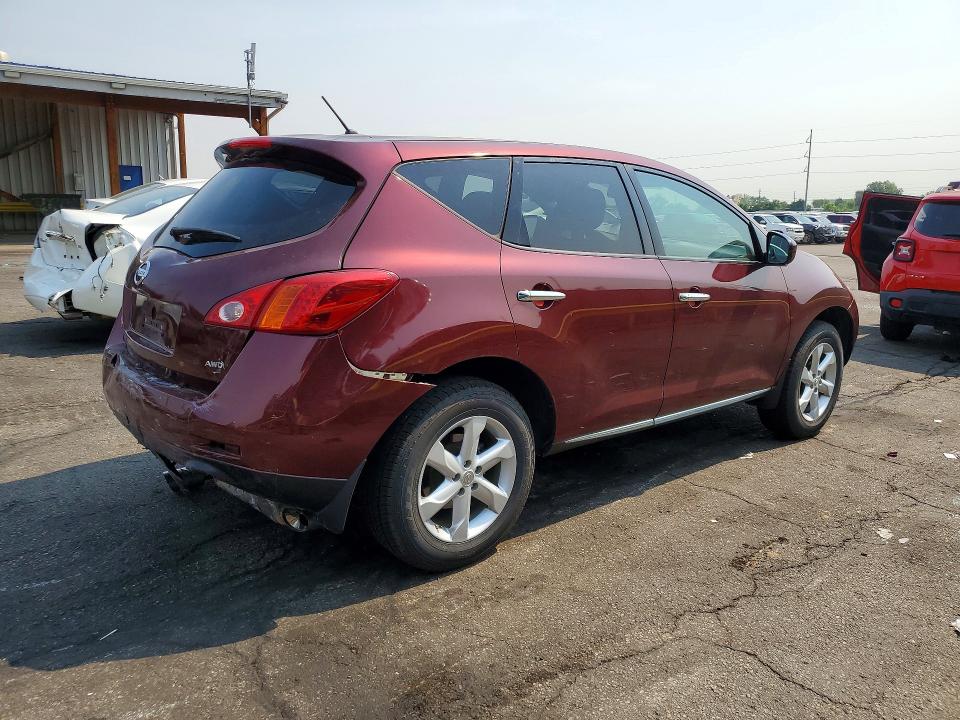 2010 Nissan Murano მანქანა იყიდება აუქციონზე, vin: JN8AZ1MW4AW134267, აუქციონის ნომერი: 60051326