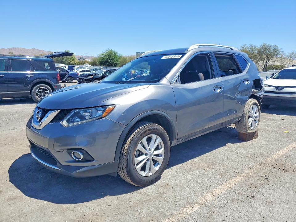 Продажа на аукционе авто 2016 Nissan Rogue, vin: KNMAT2MT1GP673134, номер лота: 63248946