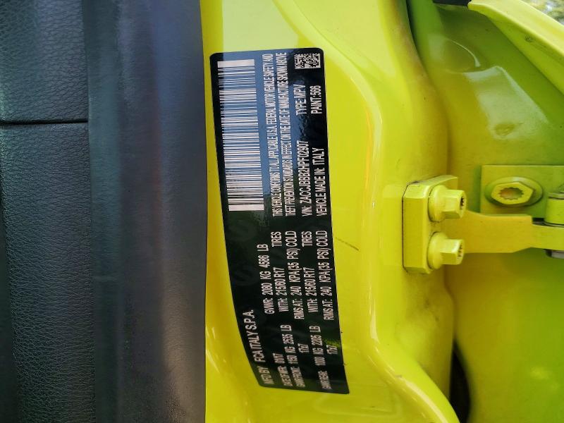 2017 Jeep Renegade მანქანა იყიდება აუქციონზე, vin: ZACCJBBB2HPF02907, აუქციონის ნომერი: 62138576