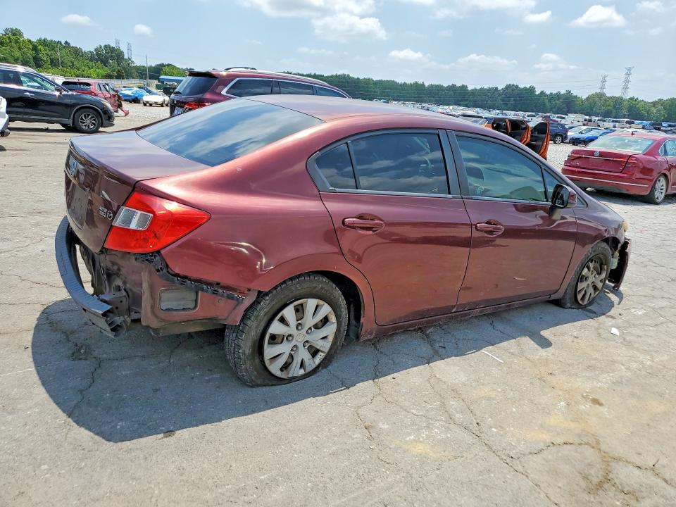 Aukcja sprzedaży 2012 Honda Civic, vin: 19XFB2F50CE047561, numer aukcji: 61998486