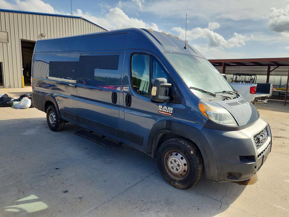 2021 Ram Promaster 3500 მანქანა იყიდება აუქციონზე, vin: 3C6MRVJG2ME557173, აუქციონის ნომერი: 61034566