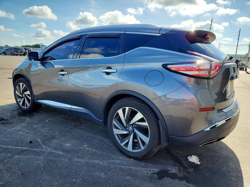 59990546 :رقم المزاد ، 5N1AZ2MH5FN264425 vin ، 2015 Nissan Murano مزاد بيع