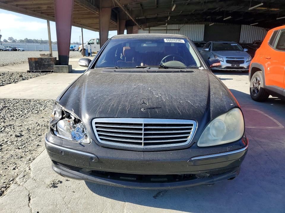 2002 Mercedes-benz S მანქანა იყიდება აუქციონზე, vin: WDBNG73J22A236790, აუქციონის ნომერი: 60826296