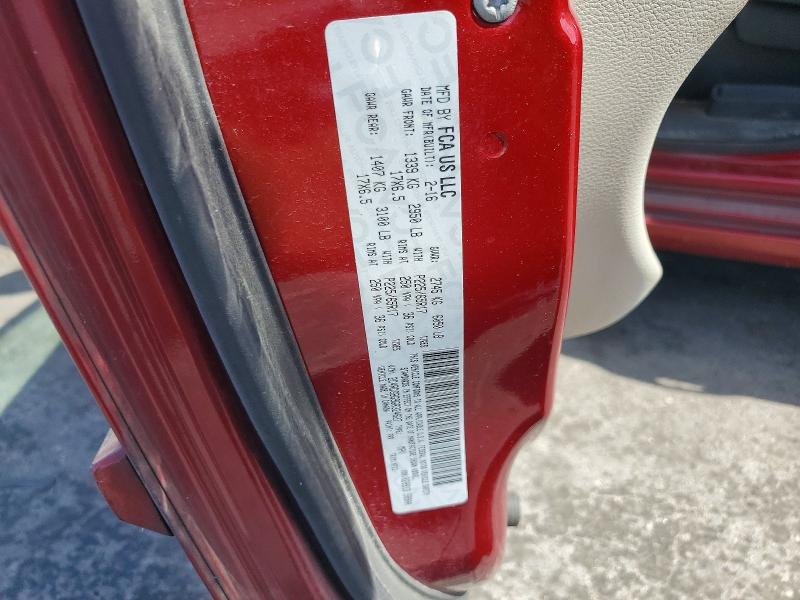 Продаж на аукціоні авто 2016 Dodge Grand Caravan, vin: 2C4RDGBG9GR324627, номер лоту: 61596446