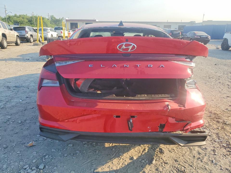 Продажа на аукционе авто 2022 Hyundai Elantra, vin: 5NPLM4AG4NH069451, номер лота: 61089466