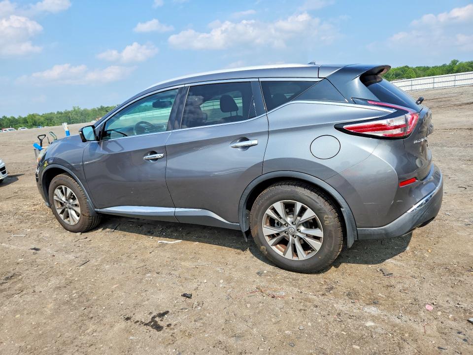 2015 Nissan Murano მანქანა იყიდება აუქციონზე, vin: 5N1AZ2MH3FN262835, აუქციონის ნომერი: 61745776