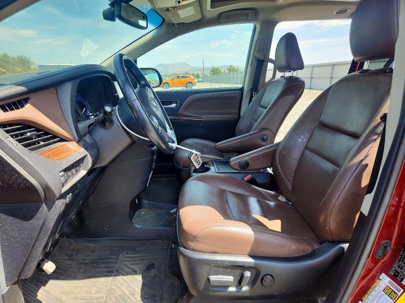 2017 Toyota Sienna მანქანა იყიდება აუქციონზე, vin: 5TDDZ3DC5HS163037, აუქციონის ნომერი: 61354526