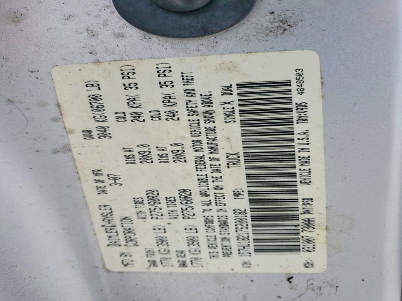 Aukcja sprzedaży 2007 Dodge Ram 1500, vin: 1D7HU18217S200182, numer aukcji: 63564606