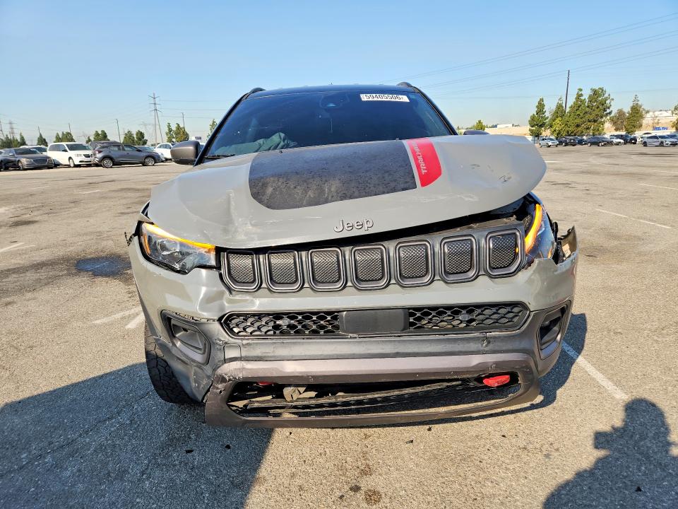 59405506 :رقم المزاد ، 3C4NJDDB4NT125115 vin ، 2022 Jeep Compass مزاد بيع